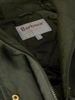 Barbour Catalina Showerproof Hooded Jacket, Olive - view 2, Olive