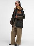 Barbour Imelda Wax Jacket, Archive Olive/Beech