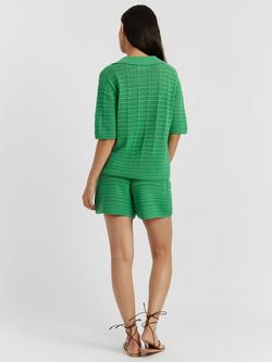 Chinti & Parker Capri Crochet Top - view 2, Green