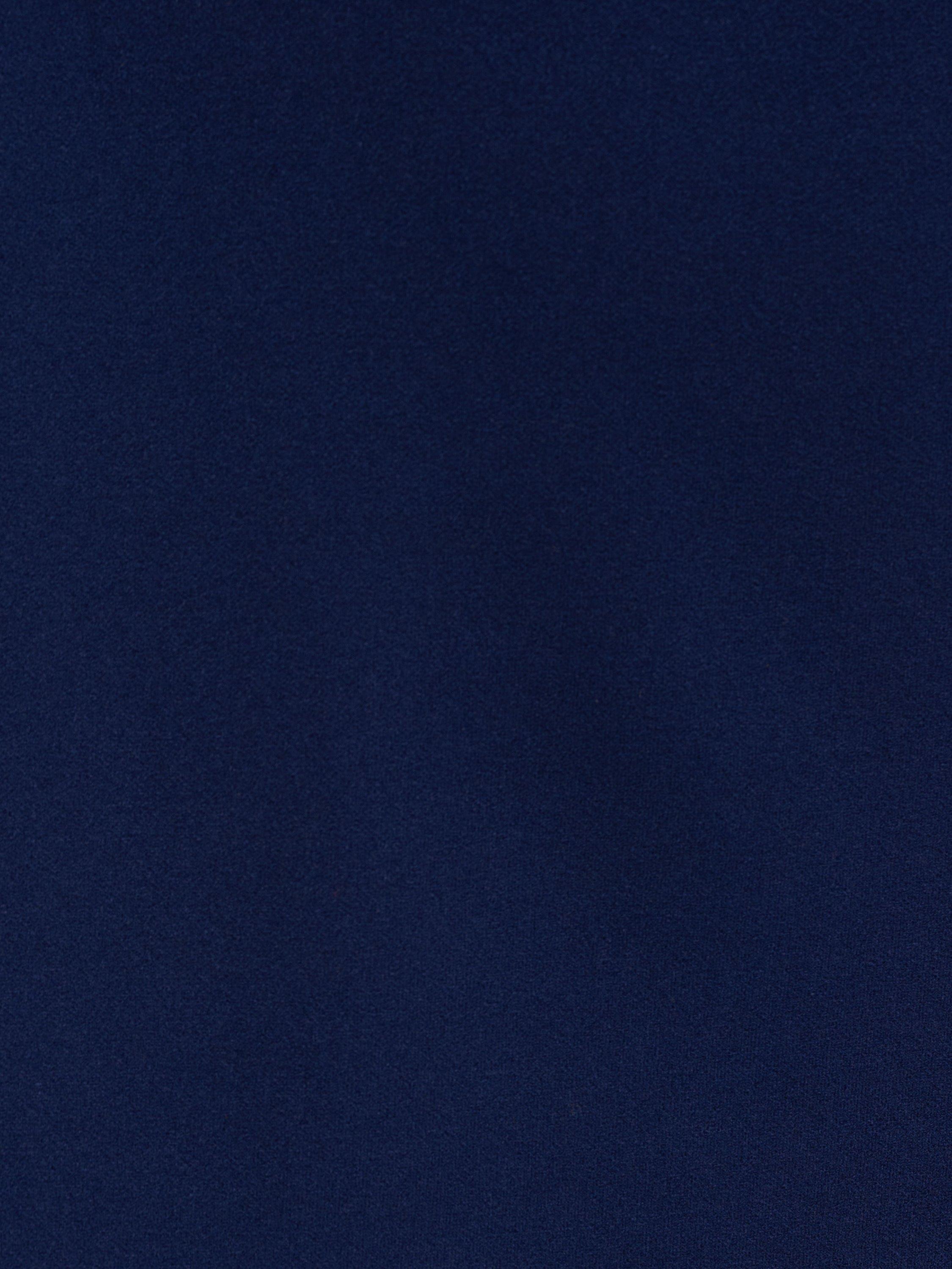 Product image 7 of 7, which shows Adrianna Papell Crepe Organza Overlay Sheath Dress, Navy, 6