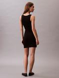 Calvin Klein Ribbed Tank Cotton Mini Dress