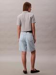 Calvin Klein Relaxed  Mixed Blend Bermuda Denim Shorts