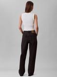 Calvin Klein Ribbed Sleeveless Top, Blanc De Blanc