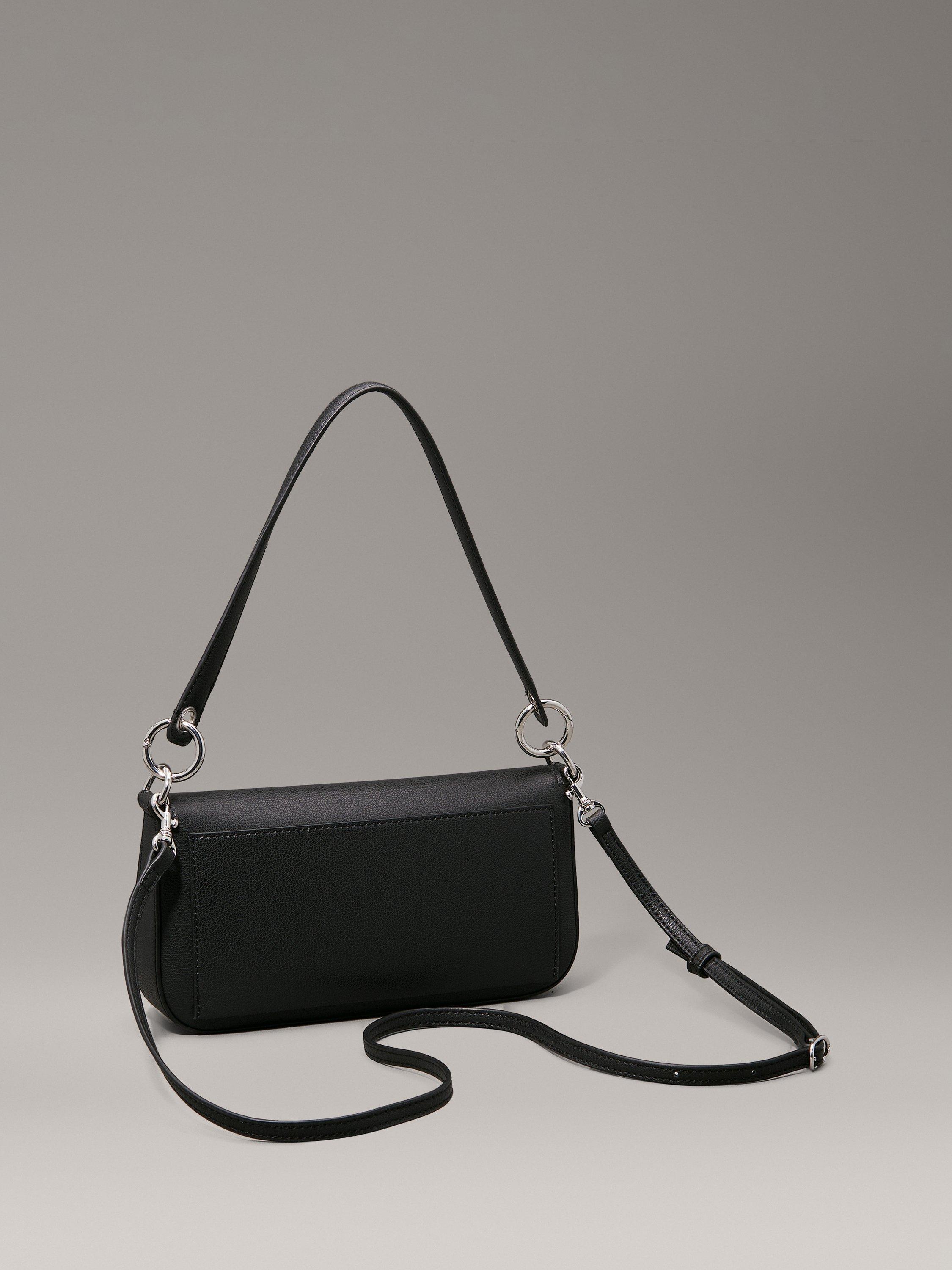 Product image 2 of 4, which shows Calvin Klein Monogram Shoulder Bag, Black, One Size