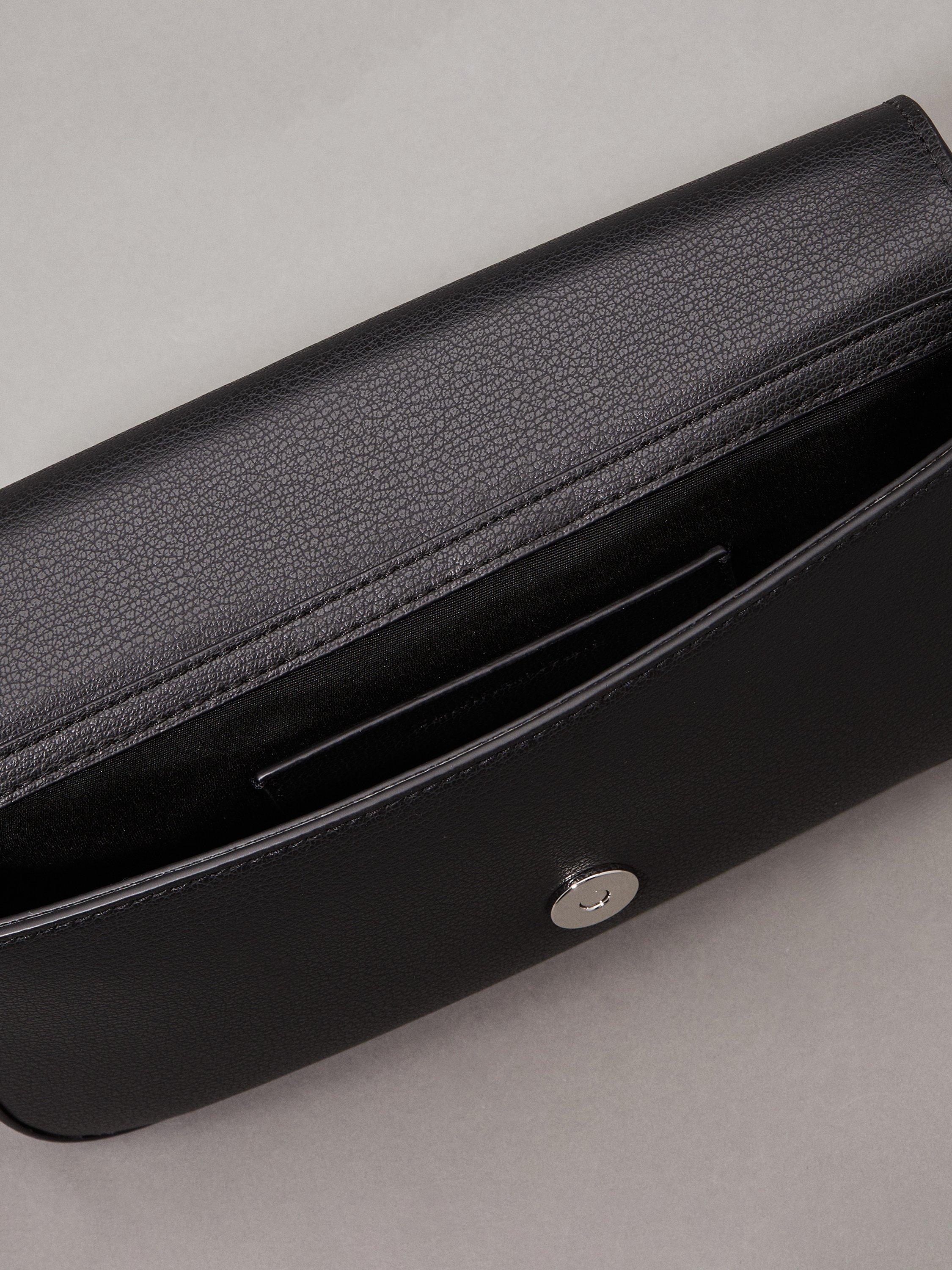 Product image 3 of 4, which shows Calvin Klein Monogram Shoulder Bag, Black, One Size