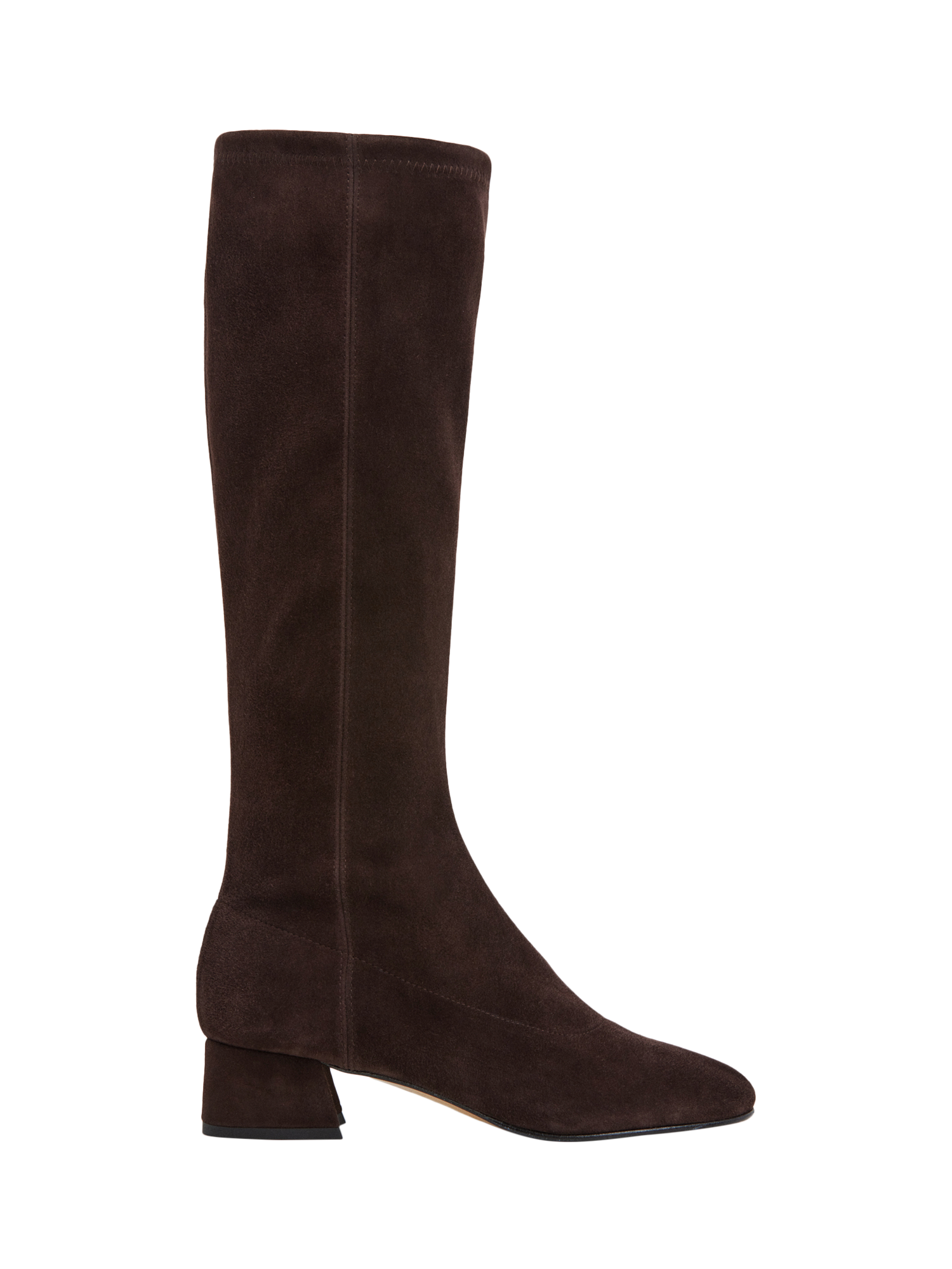 Flattered Eden Suede Knee High Boots, Brown