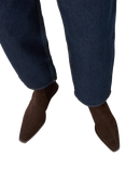 Flattered Indigo Suede Chelsea Boots, Brown