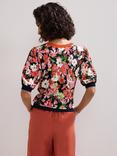 Phase Eight Mel Floral Knit Top