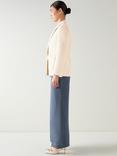 L.K.Bennett Julia Tweed Jacket, Camel/Cream