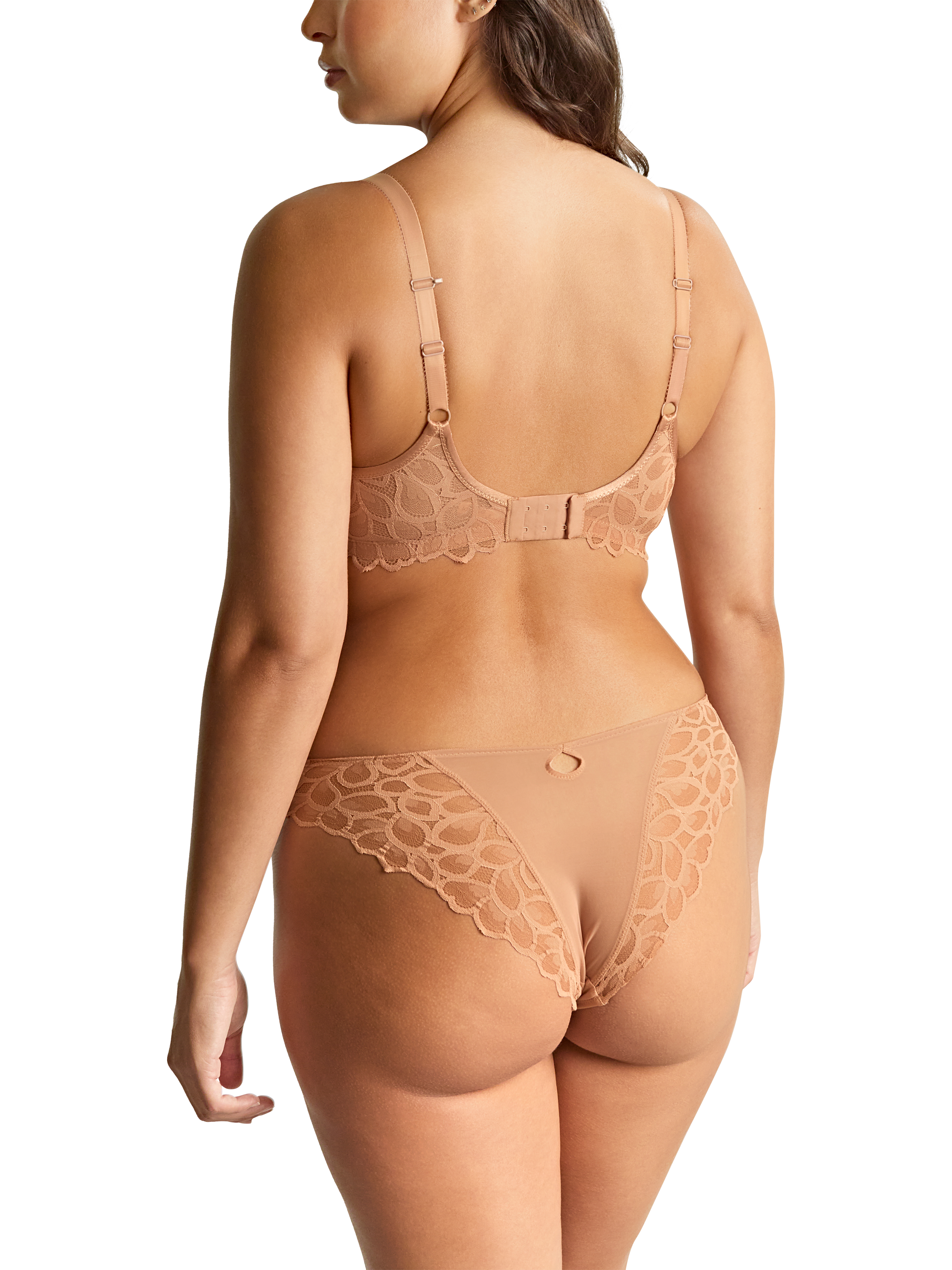 Product image 2 of 6, which shows Panache Allure Spacer Bra, Honey, 28DD