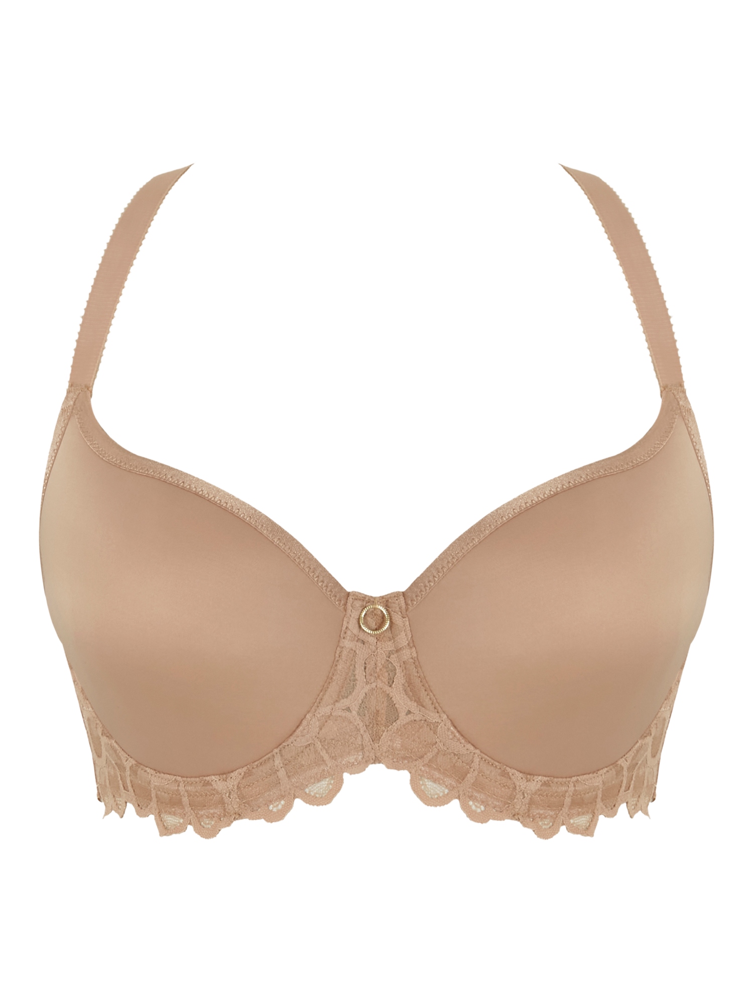 Product image 4 of 6, which shows Panache Allure Spacer Bra, Honey, 28DD