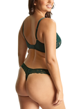Panache Allure Thong, Forest Green