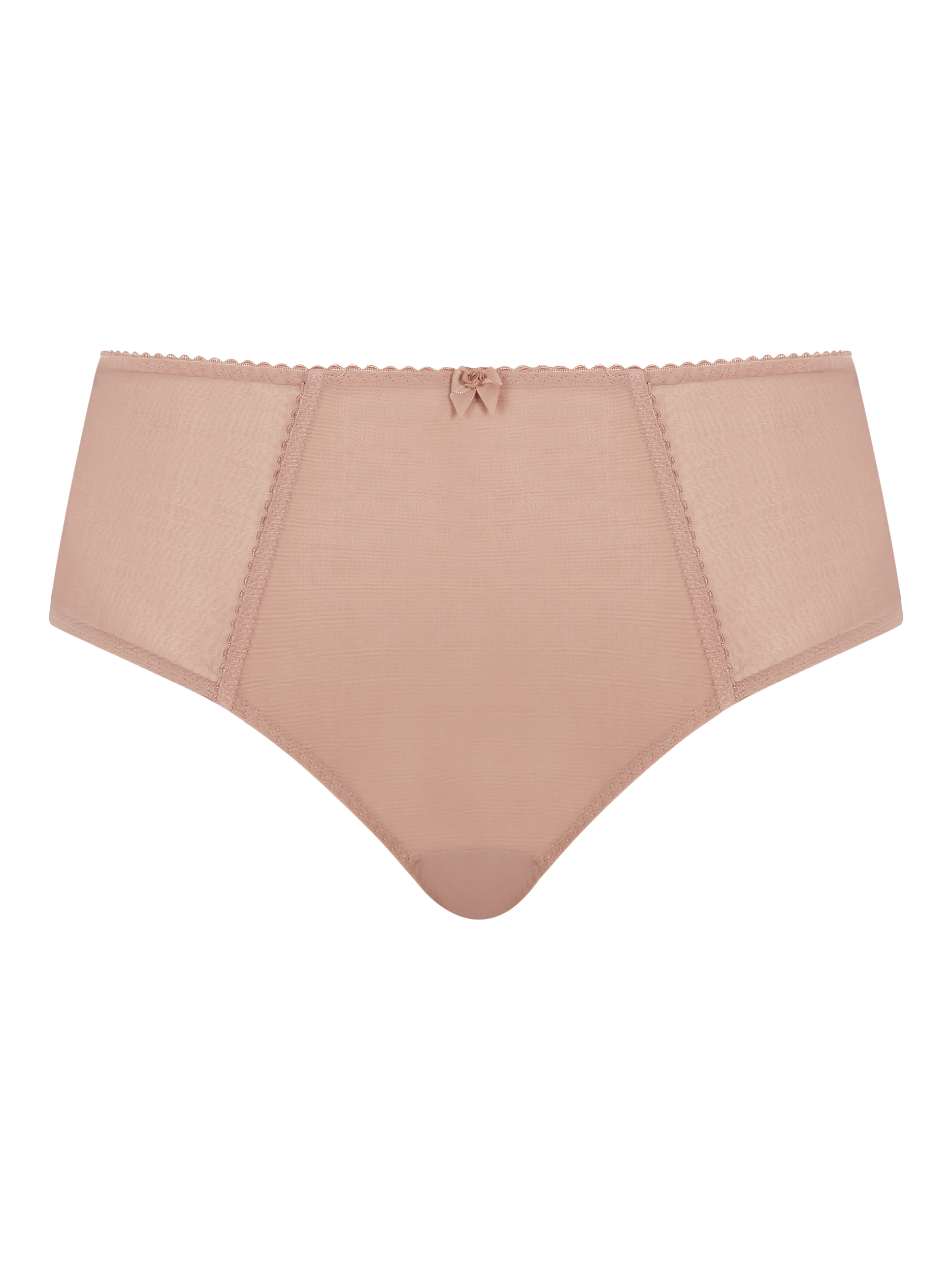 Product image 5 of 5, which shows Panache Liberty Sculptresse Lace Deep Briefs, Mocha, 12
