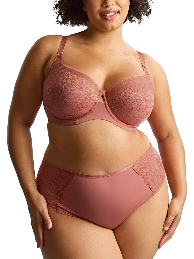 Product image 1 of 5, which shows Sculptresse Sophia High Waist Deep Briefs, Sienna Rose, 12