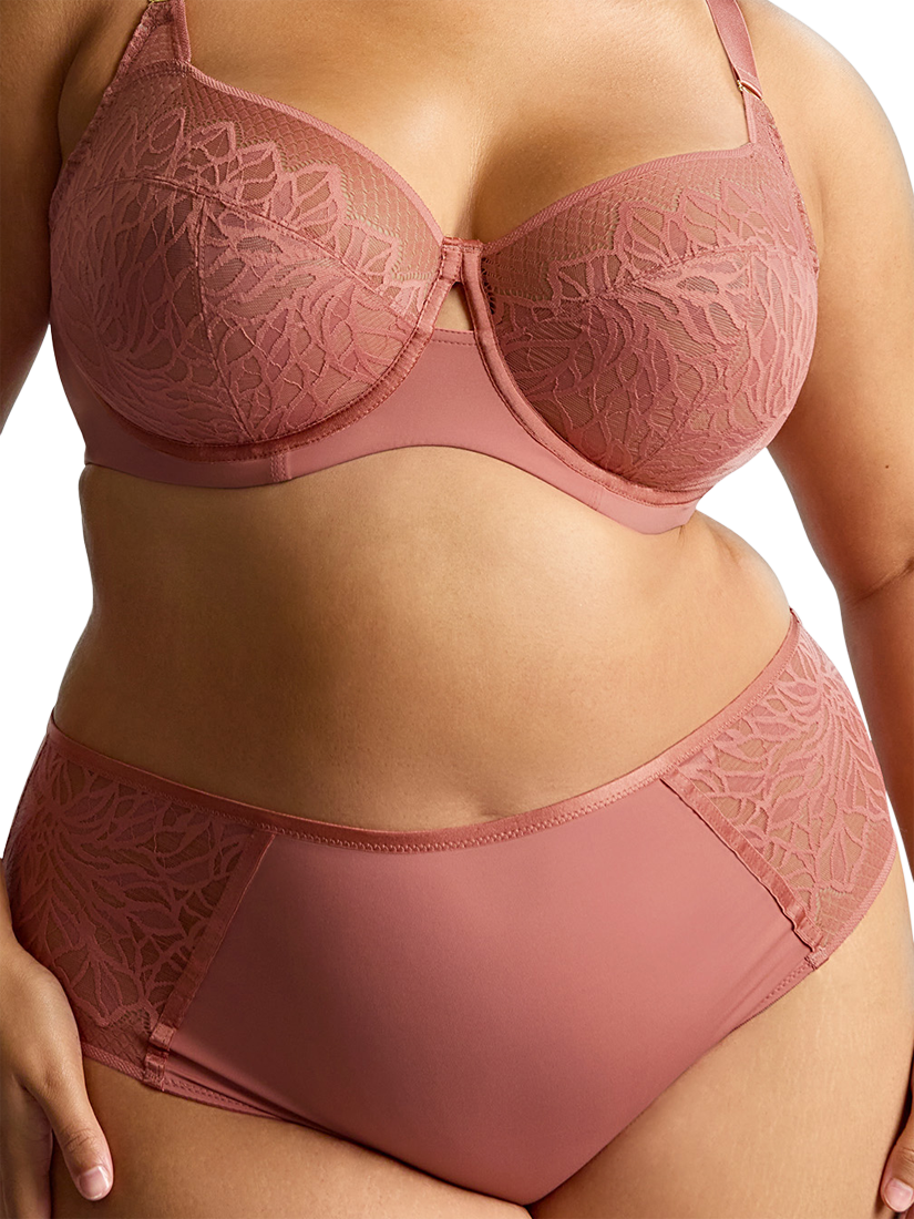 Product image 3 of 5, which shows Sculptresse Sophia High Waist Deep Briefs, Sienna Rose, 12