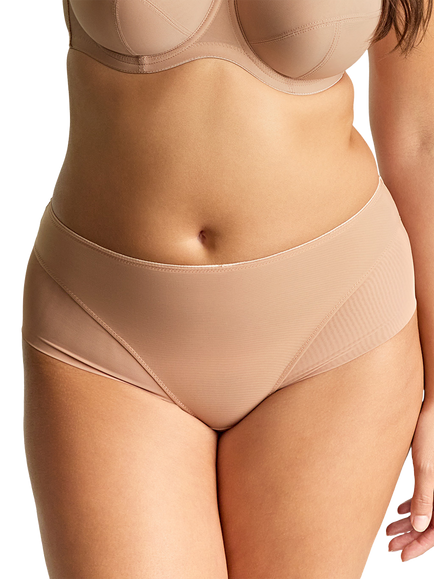 Panache Tango Essence High Waist Knickers - view 2, Honey