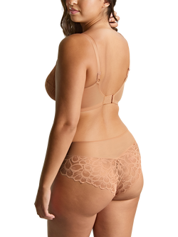Panache Allure Deep Brief Knickers - view 2, Honey