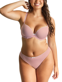 Panache Faith Moulded Plunge Bra, Mauve