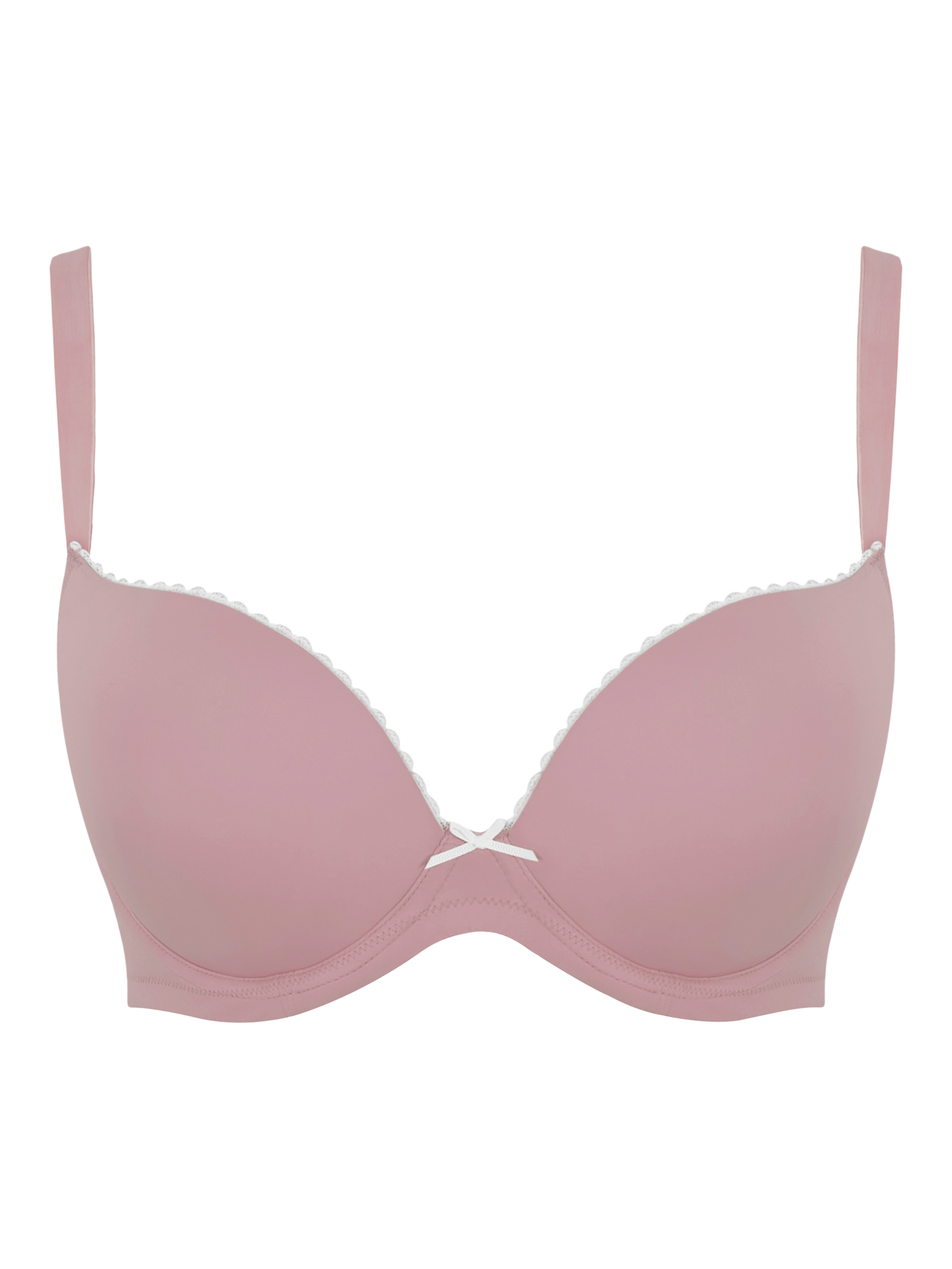 Product image 4 of 5, which shows Panache Faith Plunge Bra, Mauve, 28E