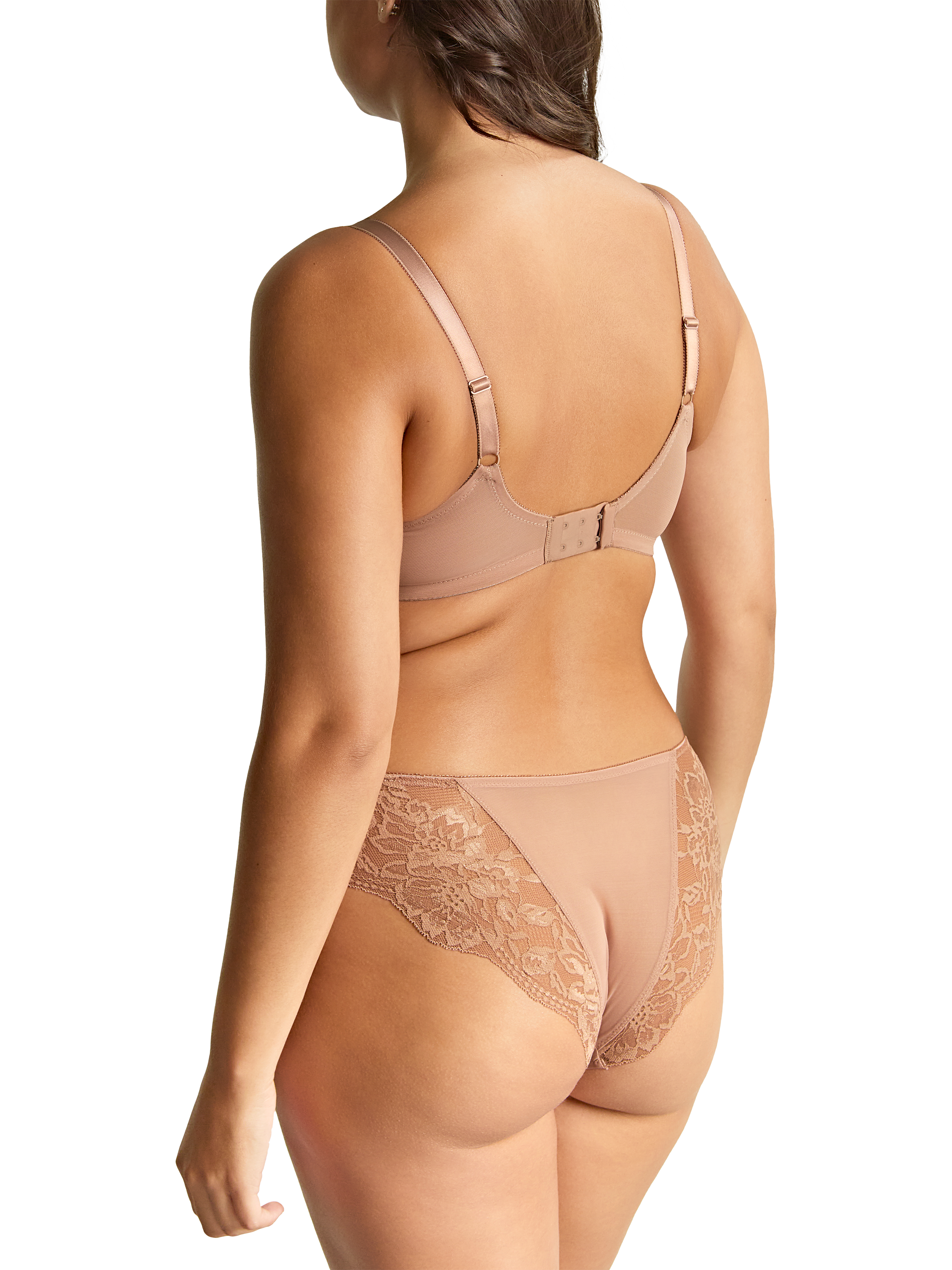 Product image 2 of 4, which shows Panache Nina Balcony Bra, Mocha, 28F