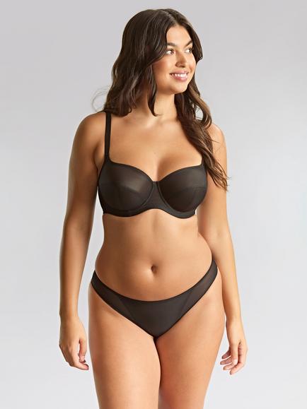 Panache Tango Essence Balcony Bra, Black