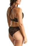 Panache Amour Padded Non-Wired Bra, Black