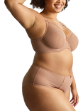 Sculptresse Liberty Plunge Bra, Mocha