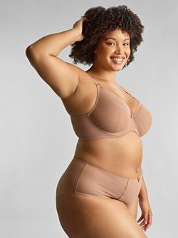 Sculptresse Liberty Plunge Bra - view 2, Mocha