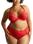 Sculptresse Sophia Plunge Bra, Red