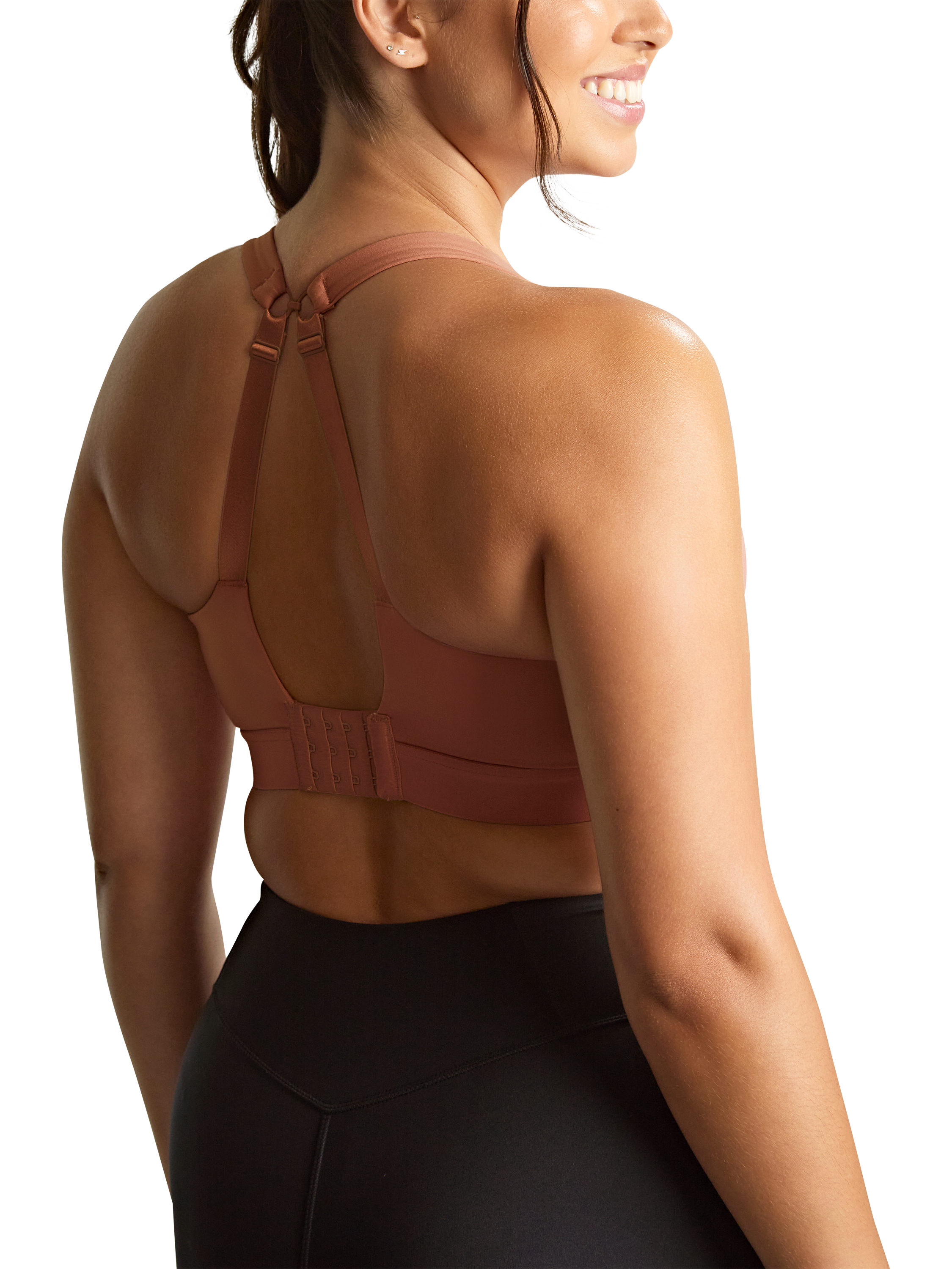 Product image 4 of 6, which shows Panache Endurance Sports Bra, Sienna Rose, 28DD