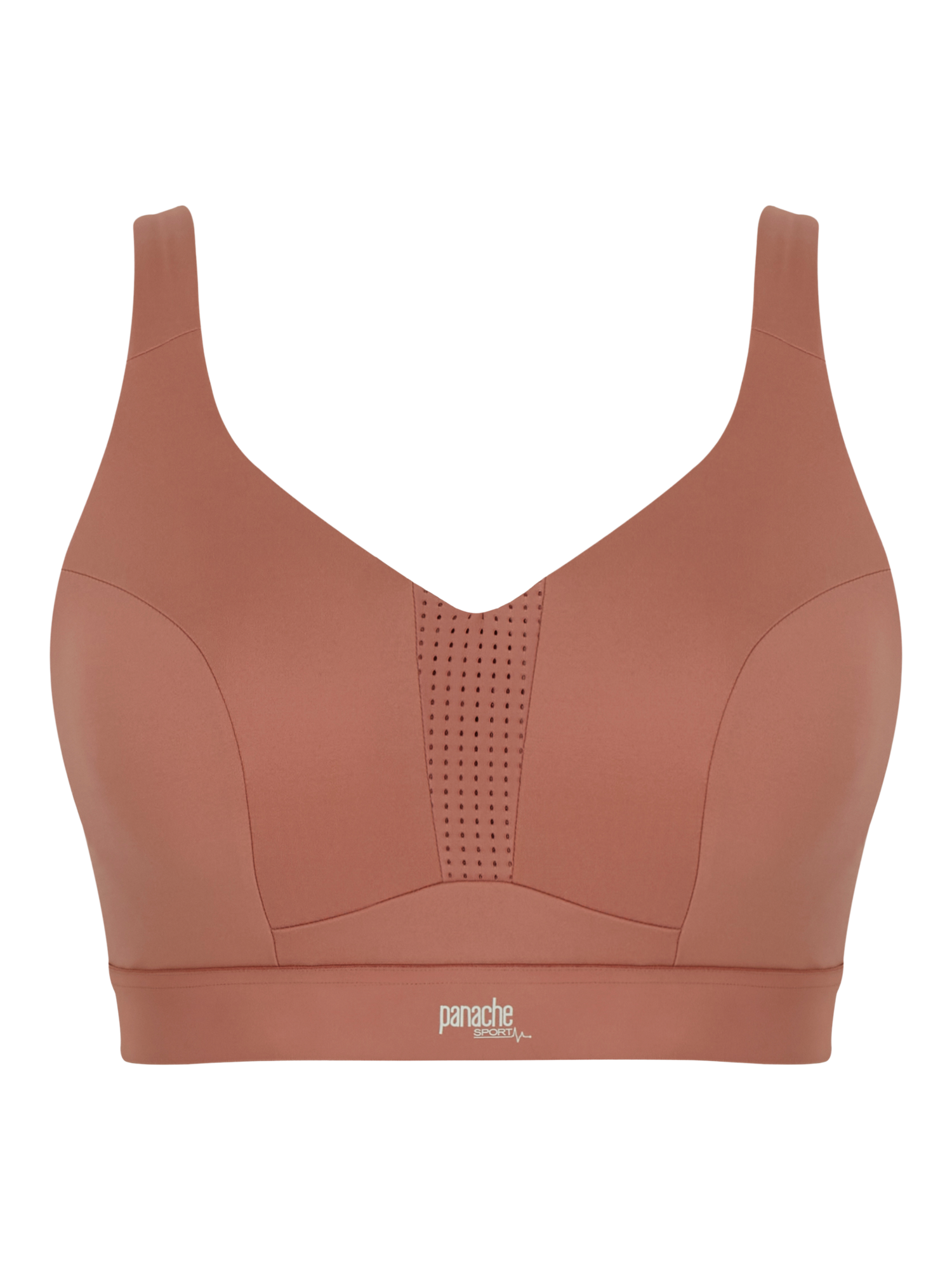 Product image 5 of 6, which shows Panache Endurance Sports Bra, Sienna Rose, 28DD