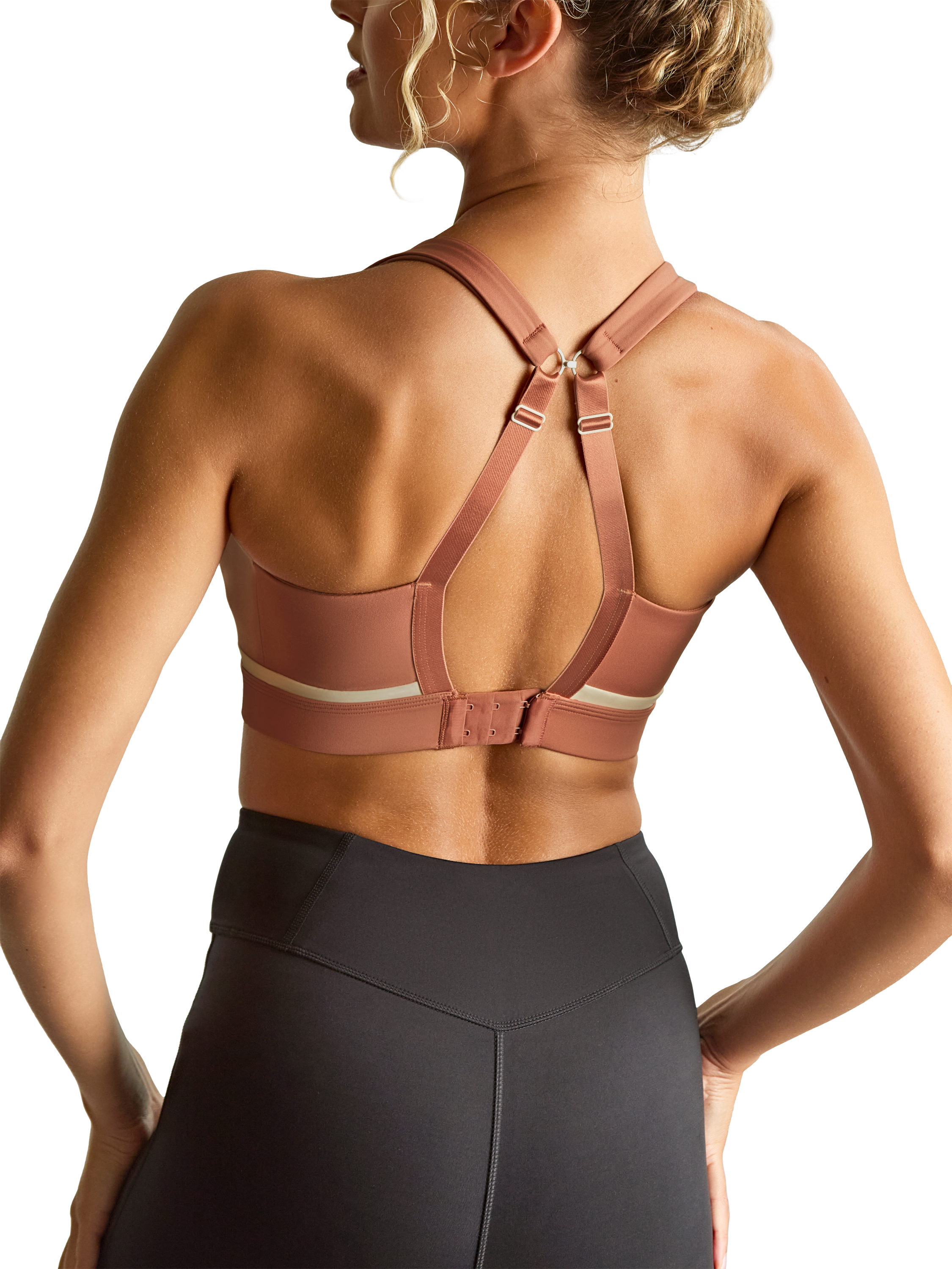 Product image 2 of 6, which shows Panache Freedom Sports Bra, Dark Pink, 28DD