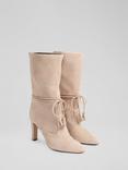 L.K.Bennett Eliza Suede Ankle Boots, Trench