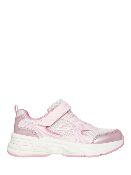 Skechers Kids' Retro Graph Trainers, Pink, Pink