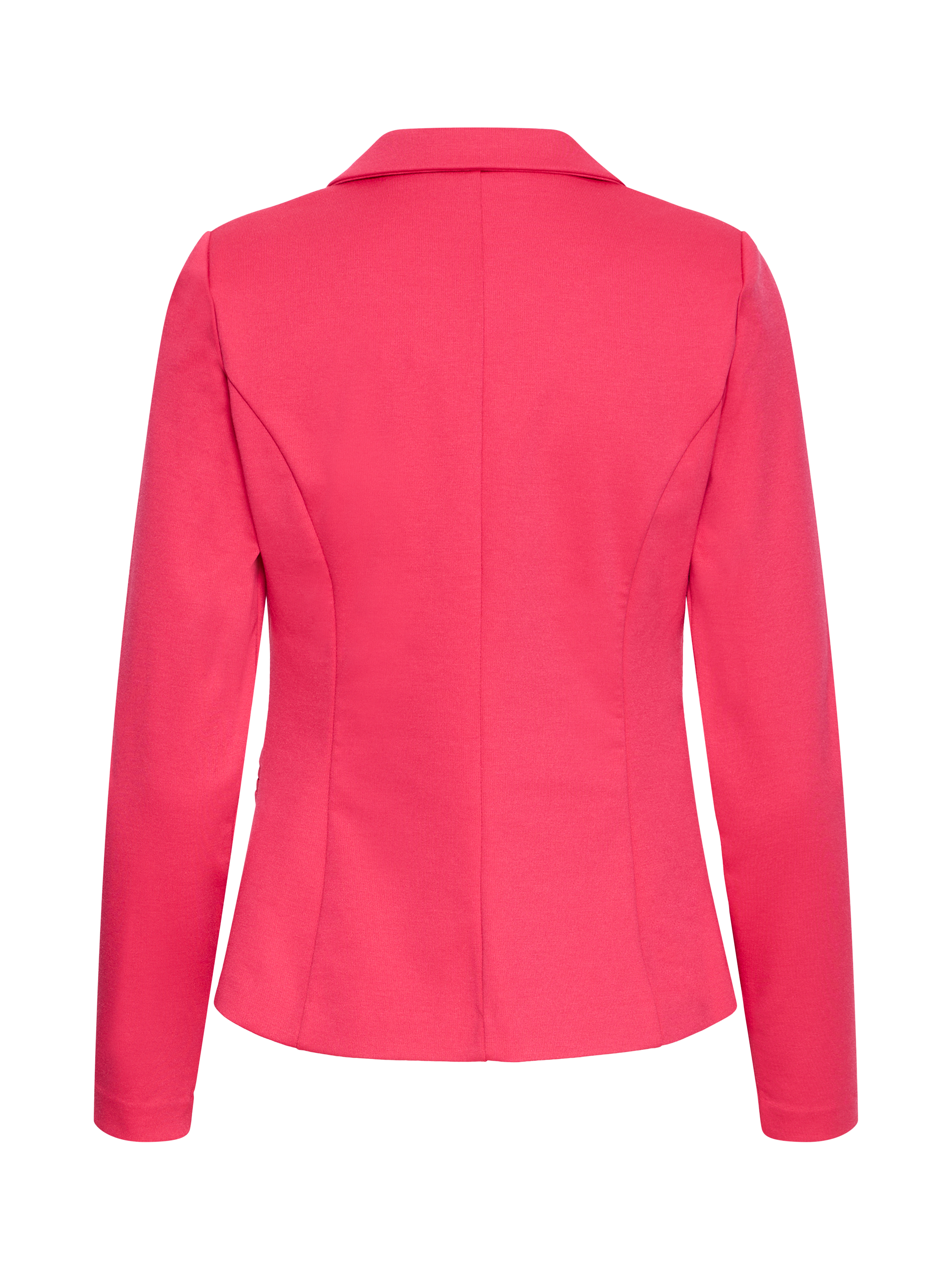 Product image 6 of 7, which shows ICHI Kate Single Button Blazer, Mid Pink, XS