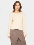 Saint Tropez Larna Wool Blend Round Neck Cardigan