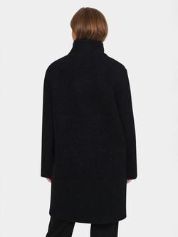 Saint Tropez FerddySZ Long Sleeved Wool Coat - view 2, Black