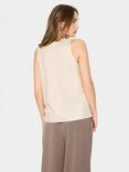 Saint Tropez EvySZ Scoop Neck Mixed Blend Vest Top