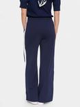 Saint Tropez  OsakaSZ Side Striped Cotton Blend Trousers