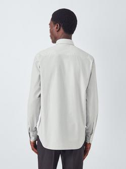 John Lewis J. Lewis The Cotton Stripe Shirt - view 2, Brown And White