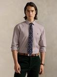 Polo Ralph Lauren Cotton Purepress Wrinkle Resistant Custom Slim Fit Stripe Shirt