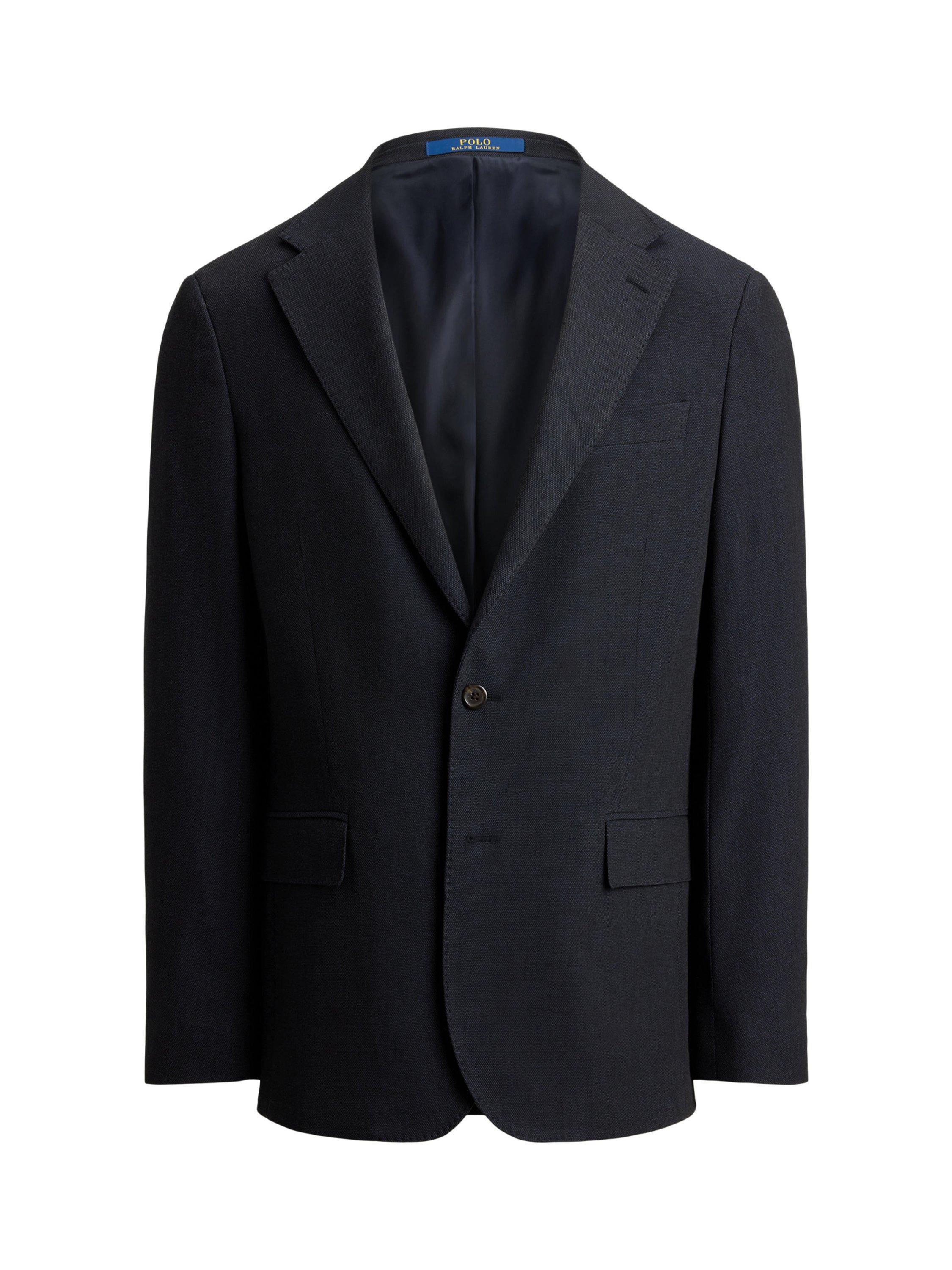 Product image 6 of 6, which shows Polo Ralph Lauren Tailored Fit Suit Jacket, Navy Multi, 40R