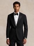 Polo Ralph Lauren Tailored Fit Wool Two Piece Tuxedo Suit, Black