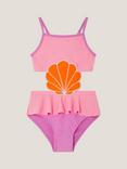 Monsoon Kids' Seashell Swimsuit, Multi