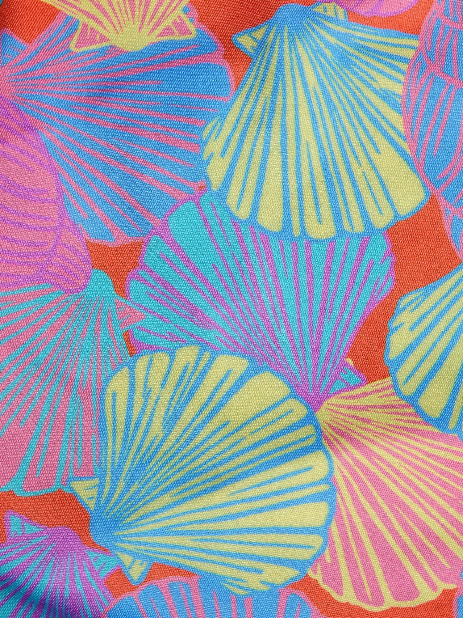 Product image 3 of 3, which shows Monsoon Kids' Shell Print Swimsuit, Multi, 14-15 years