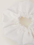 Monsoon Kids' Satin Hair Scrunchie, Ivory
