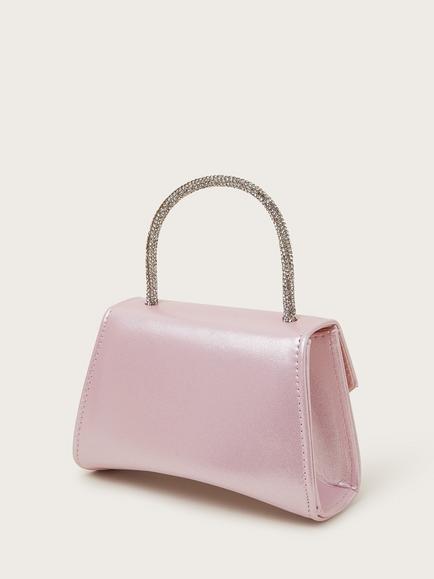 Monsoon Kids' Butterfly Mini Bag, Pink - view 2, Pink