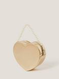 Monsoon Kids' Pearl Heart Bag, Gold