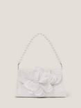 Monsoon Kids' 3D Flower Pearl and Lace Bridesmaid Bag, Ivory