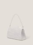 Monsoon Kids' 3D Flower Pearl and Lace Bridesmaid Bag, Ivory